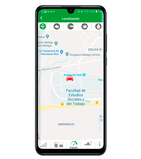 app, real-time location